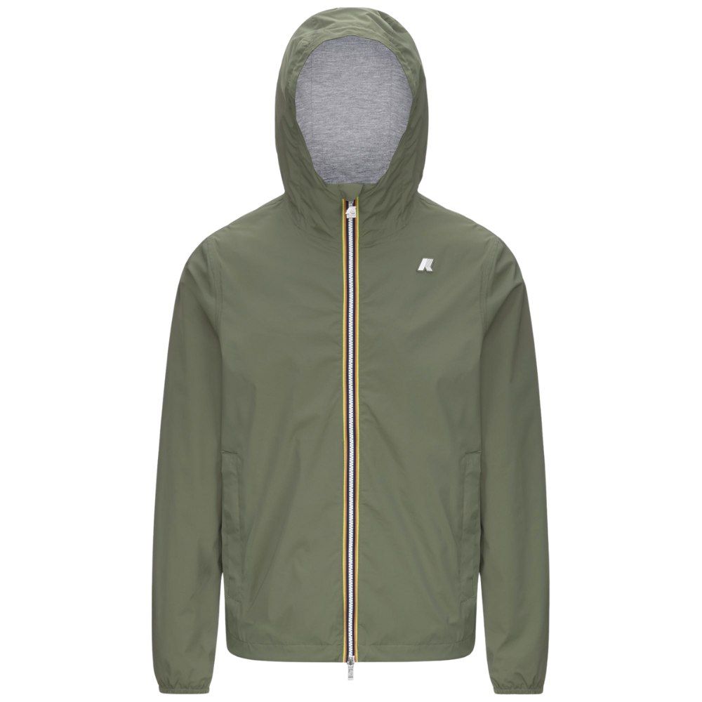 K-Way Jack Stretch Nylon Jersey Jacket - Green
