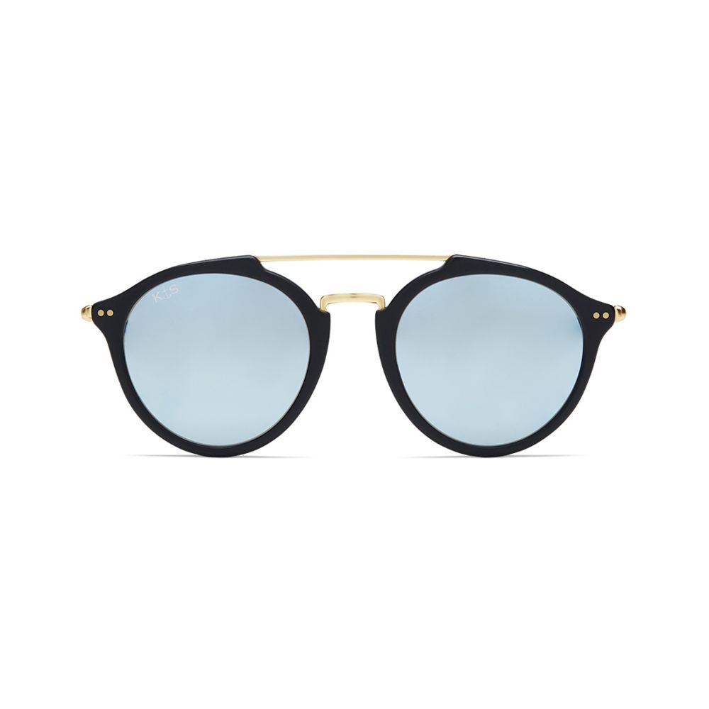 Kapten & Son sunglasses - Fitzroy Matt Black Blue Mirrored