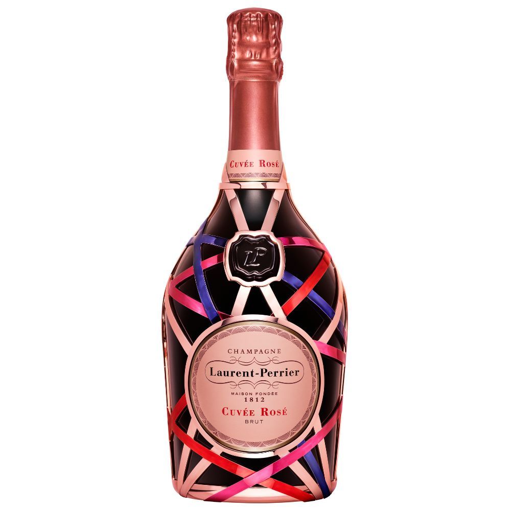 Laurent-Perrier Rosé Cage Ribbons Champagne
