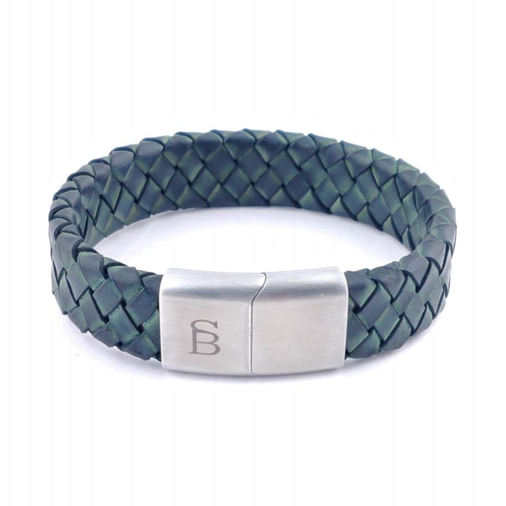 Steel & Barnett preston bracelet dark green