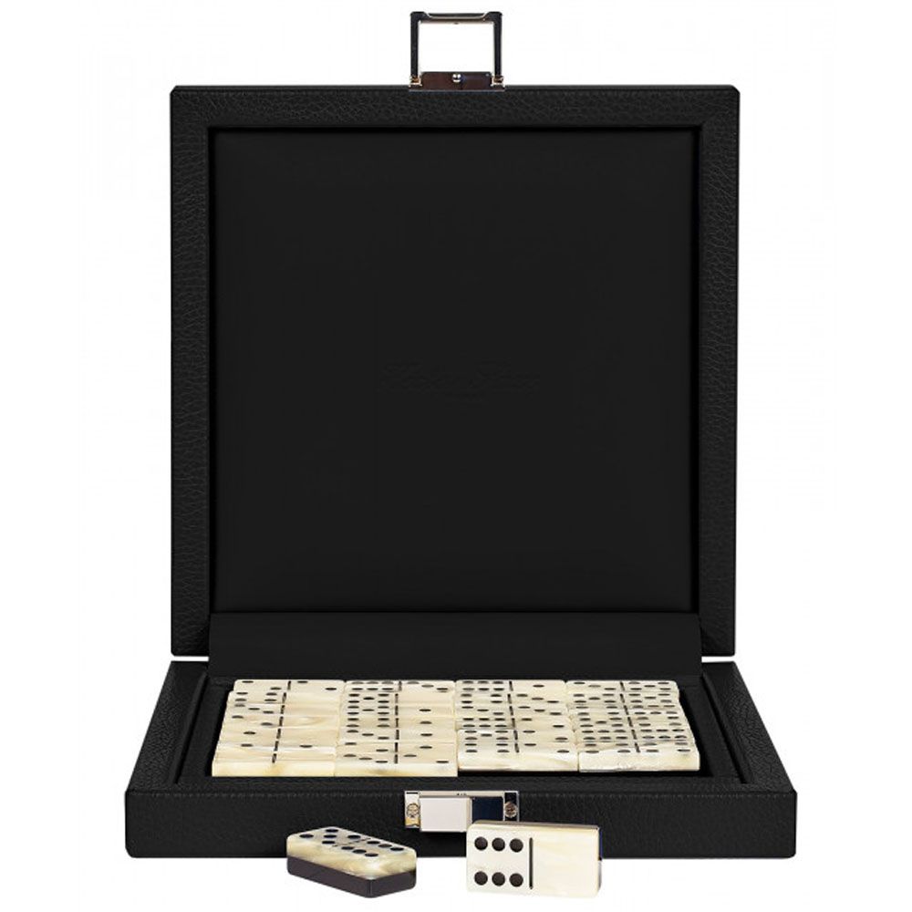 Leather Domino game set