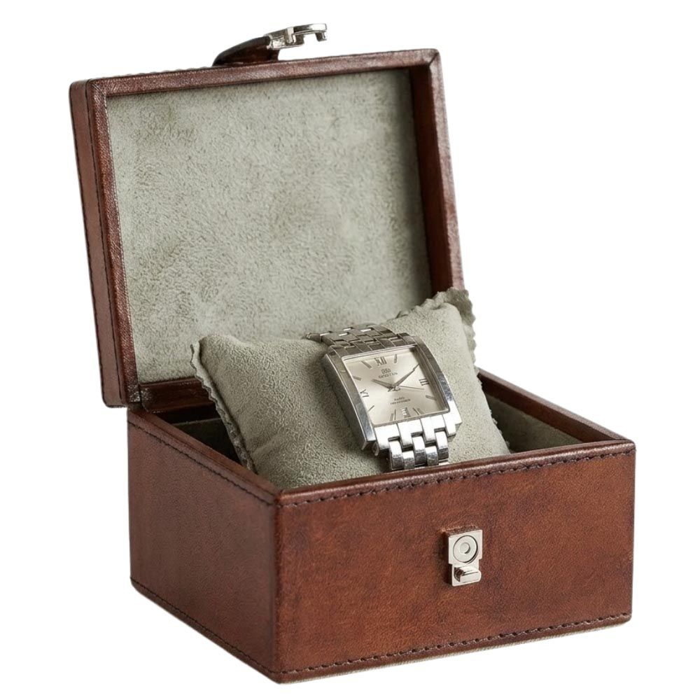 Life Of Riley Leather Watch Box