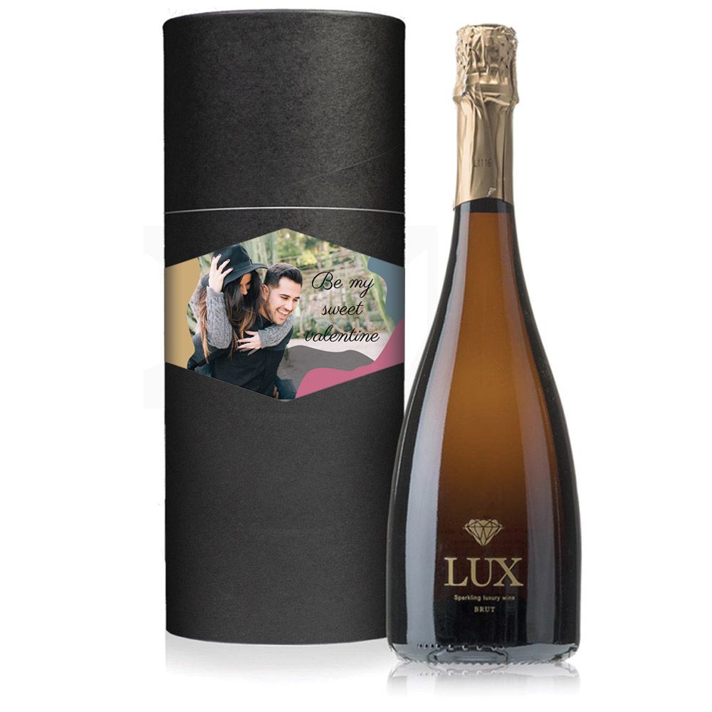 personalised premium sparkling wine
