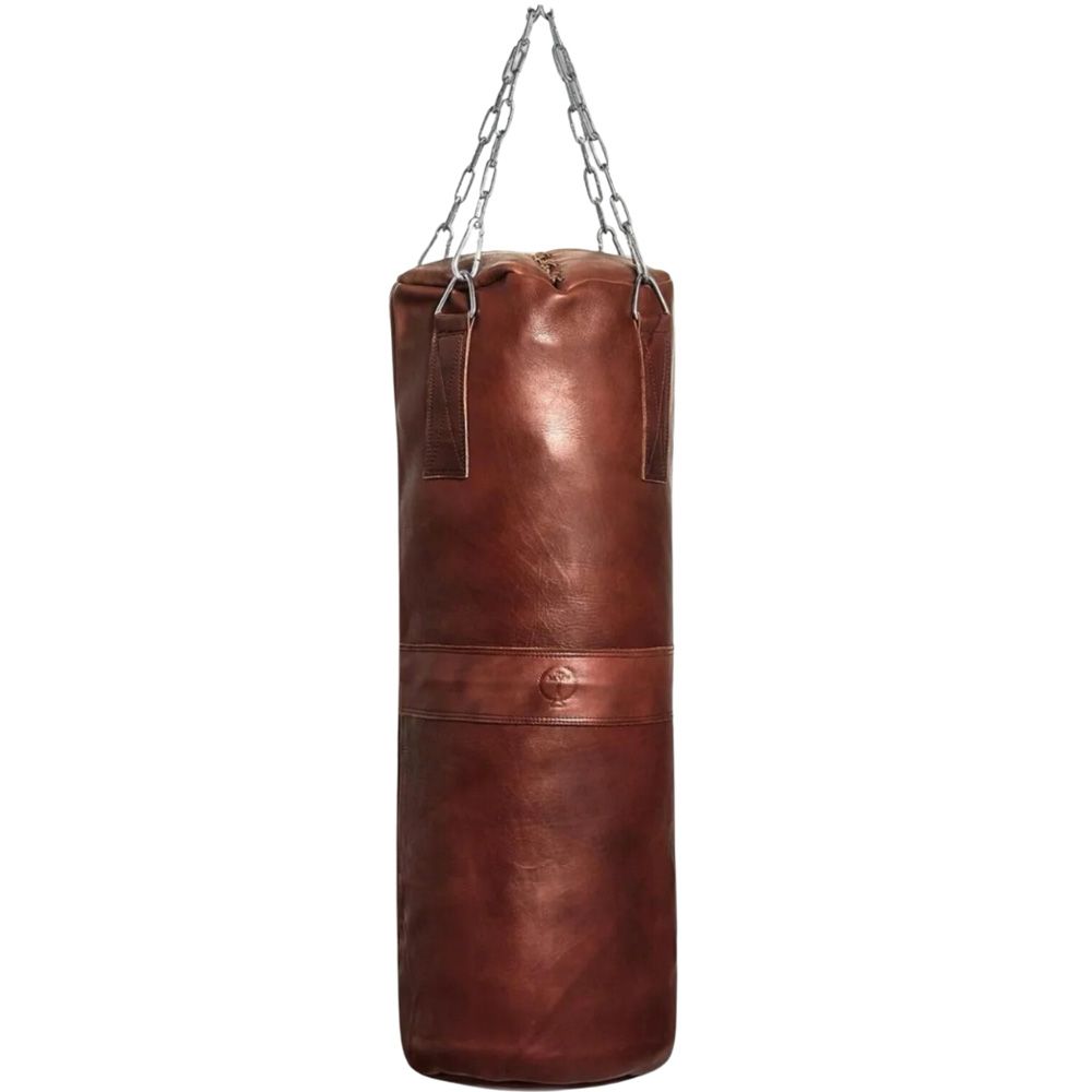 Modest Vintage Player Leather Punching Bag Heritage Brown