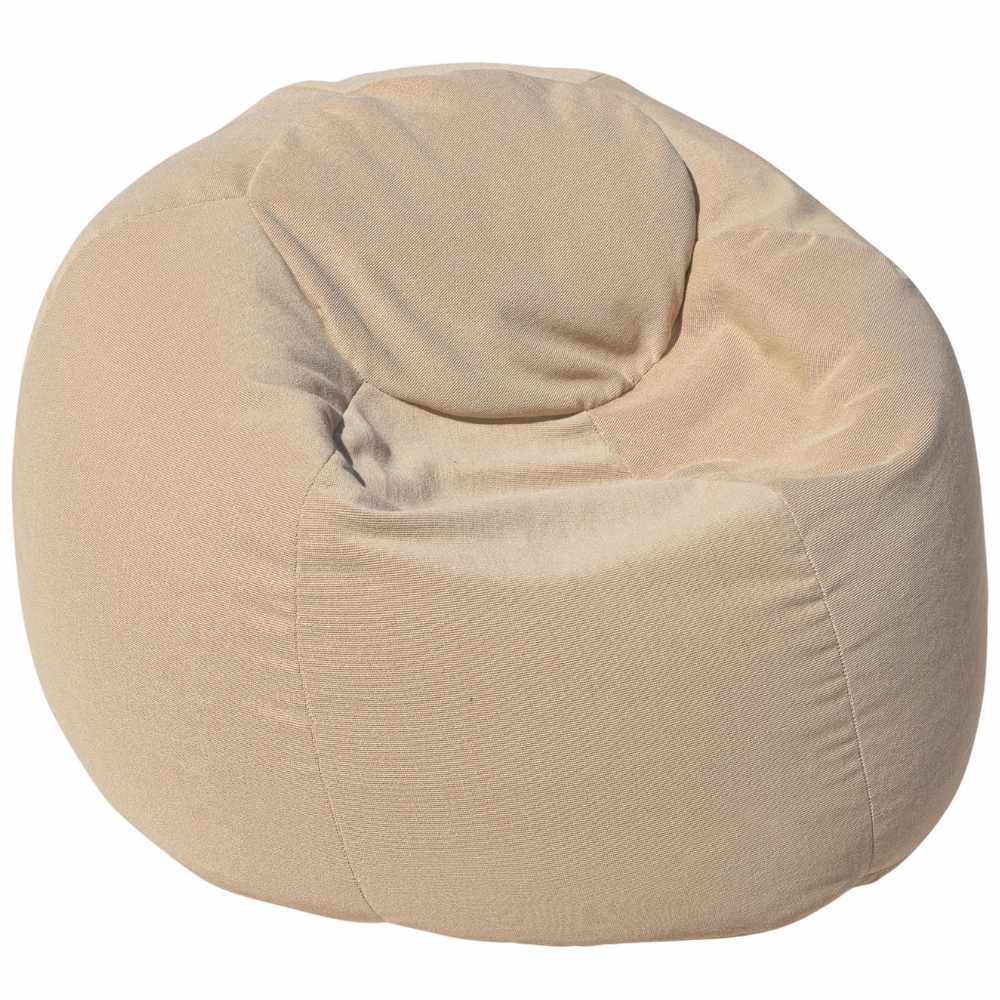 MX Home Pouf XL Éponge - Beige