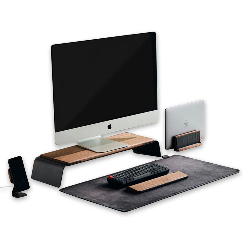 NOOE Config 02 Desk Setup Walnut デスクセット The NOOE Complete Desk Setup Set - Walnut