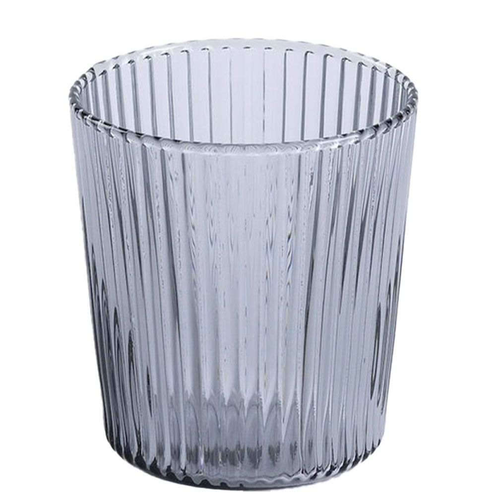 Paveau Set Of 6 Ribbed Glasses - Twilight