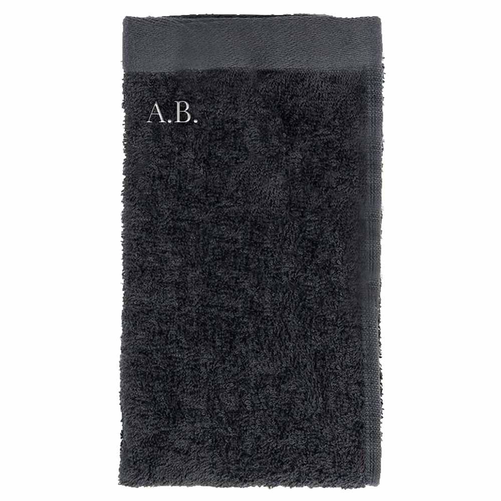 Personalised Birch Towel - Grey