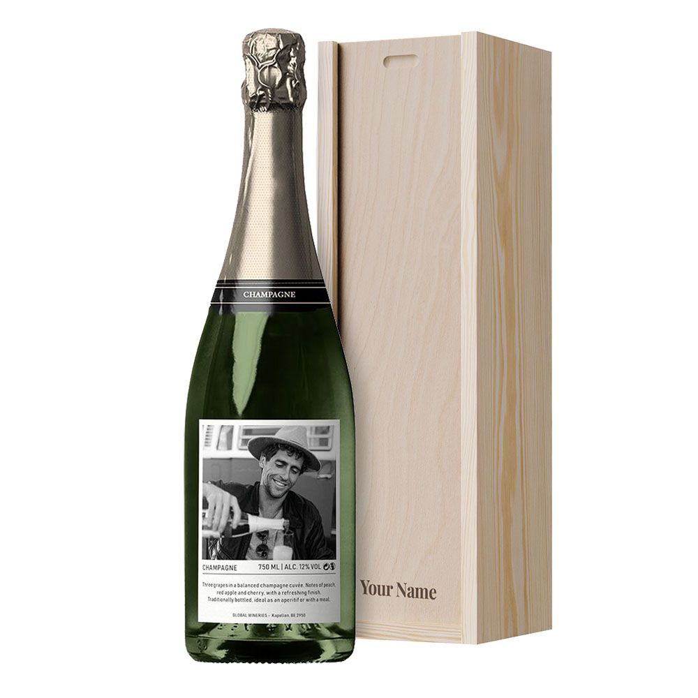 Personalised Champagne Gift Box