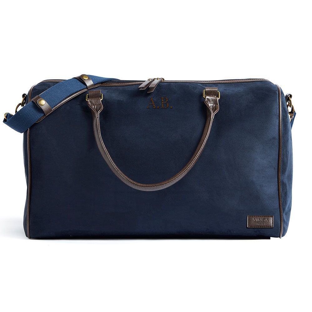 Personalised Hunton Weekend Bag - Blue