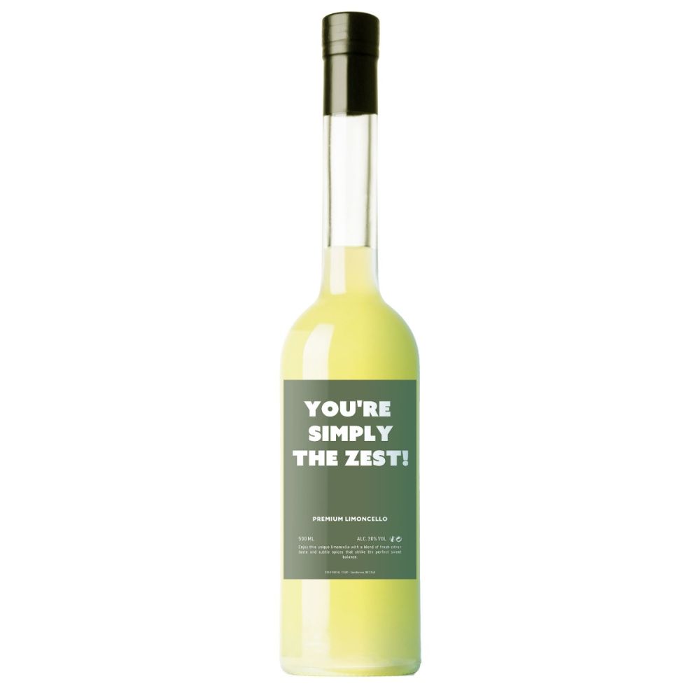 Personalised Premium Limoncello