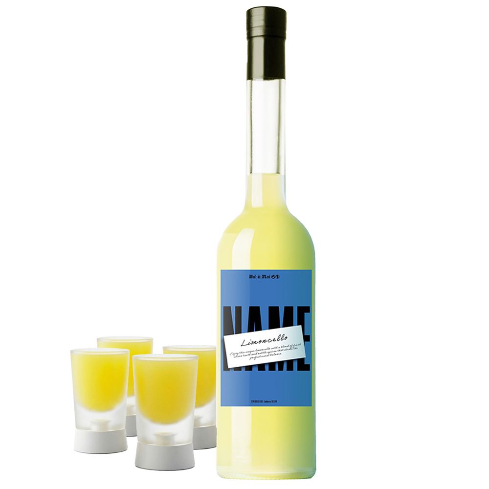 Personalised Limoncello Shot Set