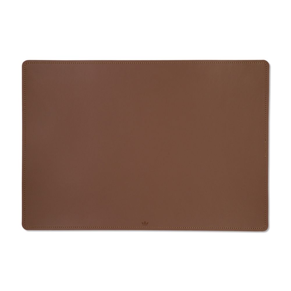 Dutchdeluxes leather placemat brown