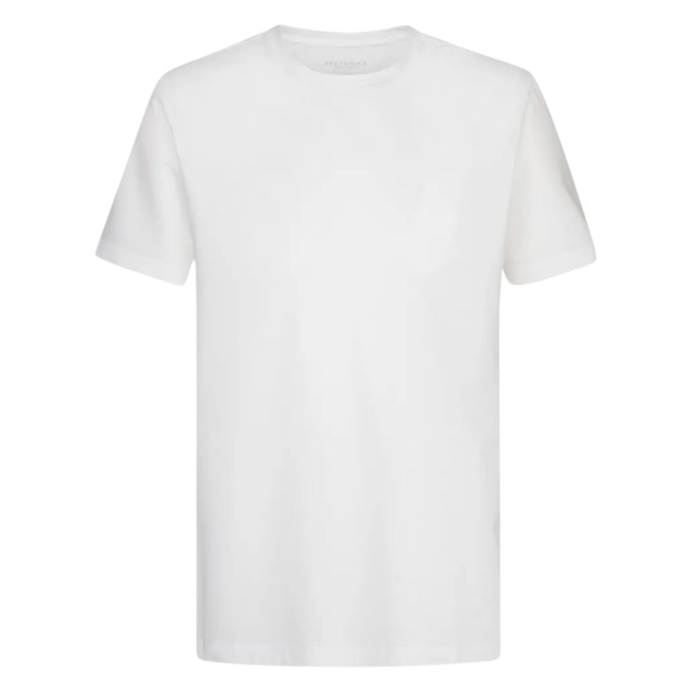 Profuomo Japanese Knitted T-Shirt - White