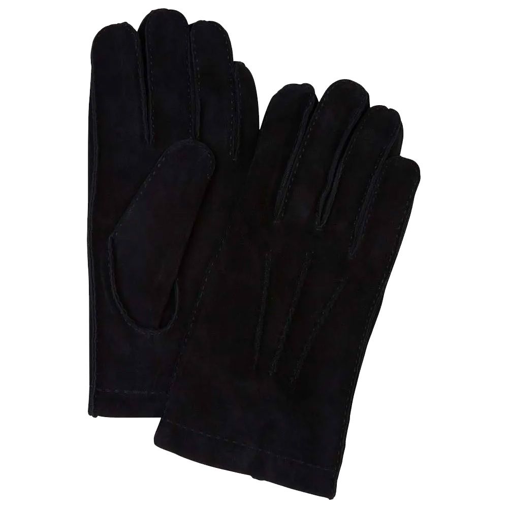 Profuomo Wildlederhandschuhe - Schwarz