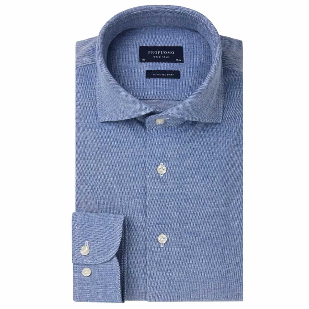 Profuomo Knitted Shirt Blue