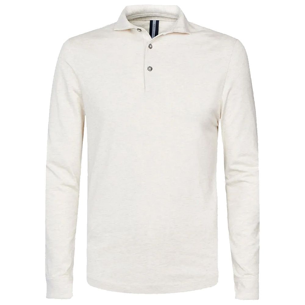 Profuomo Polo Longsleeve - Beige