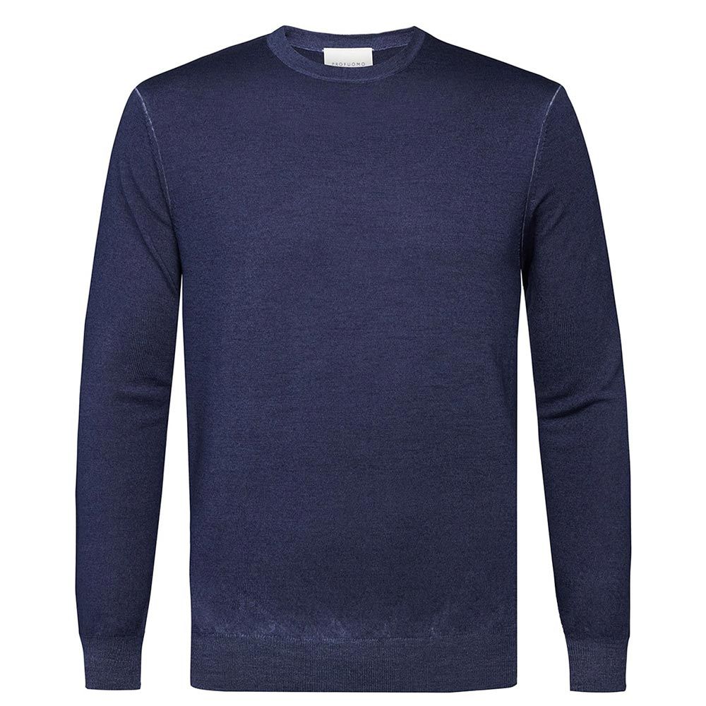 Profuomo Crewneck Pullover - Navy