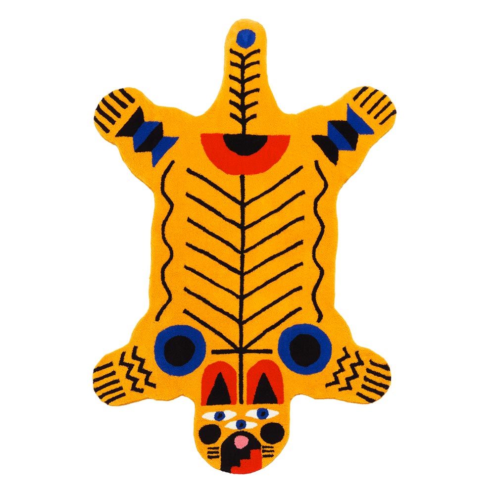 Qeeboo Carpet Oggian Italian Tiger