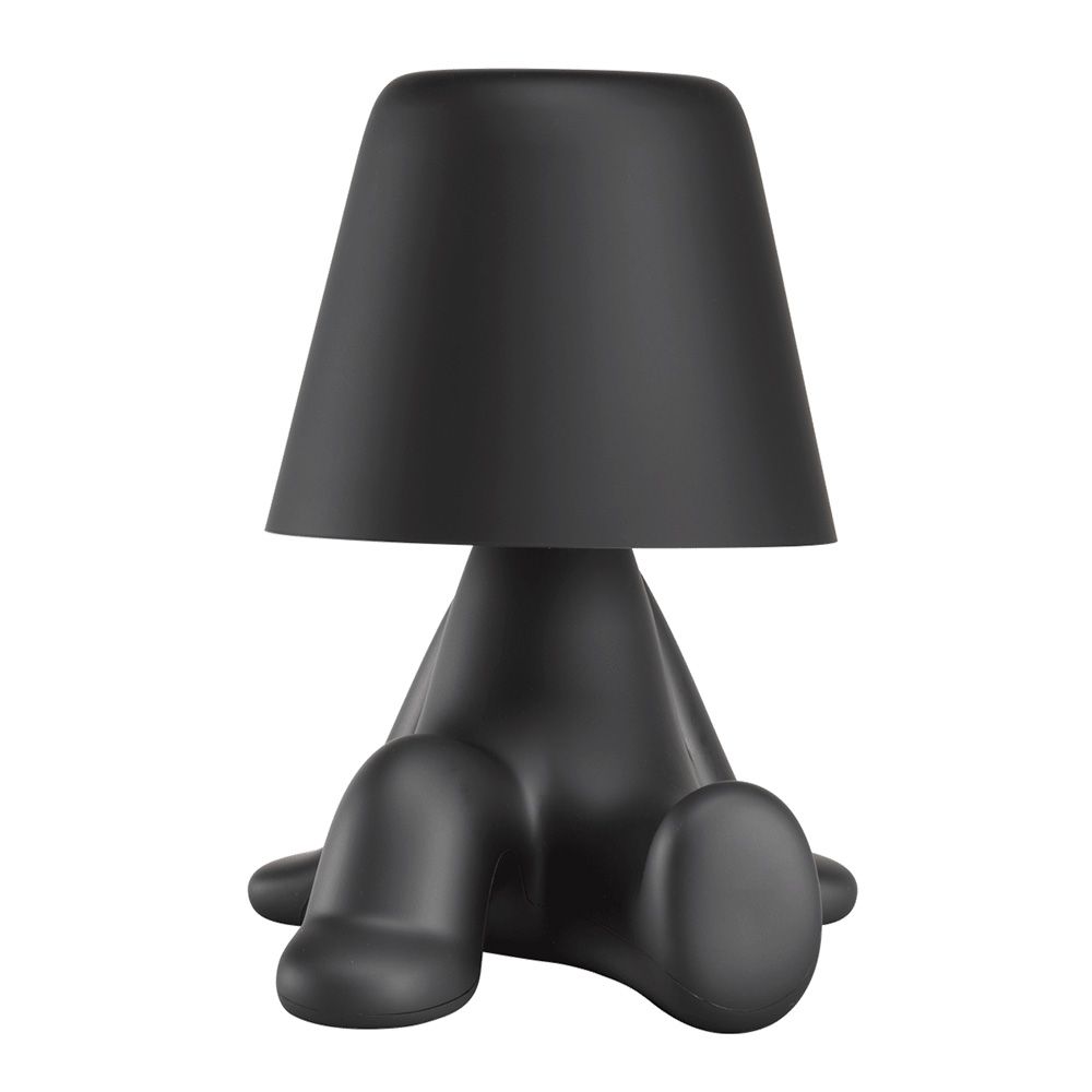 Qeeboo Sweet Brothers Indoor Lamp BOB - Black