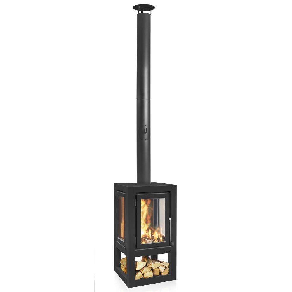 RB73 Outdoor Stove Quaruba Mobile XXL - Black