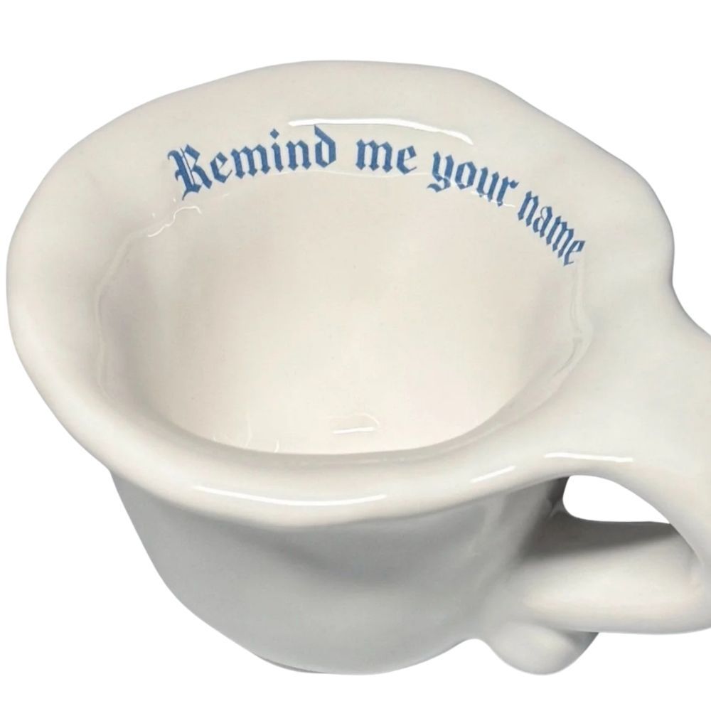 Incartato Ceramics Issues Espresso Cup – "Remind Me Your Name"