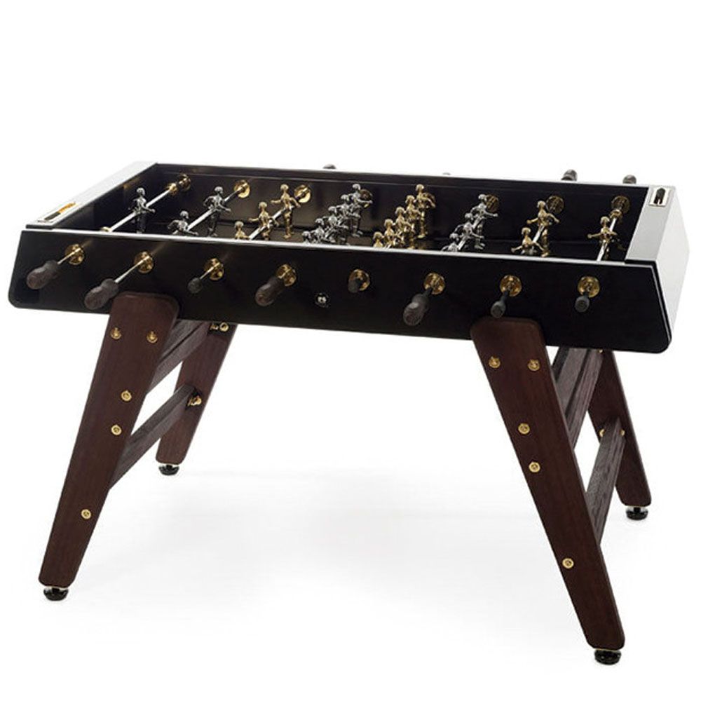 RS Barcelona Gold Wood Football Table