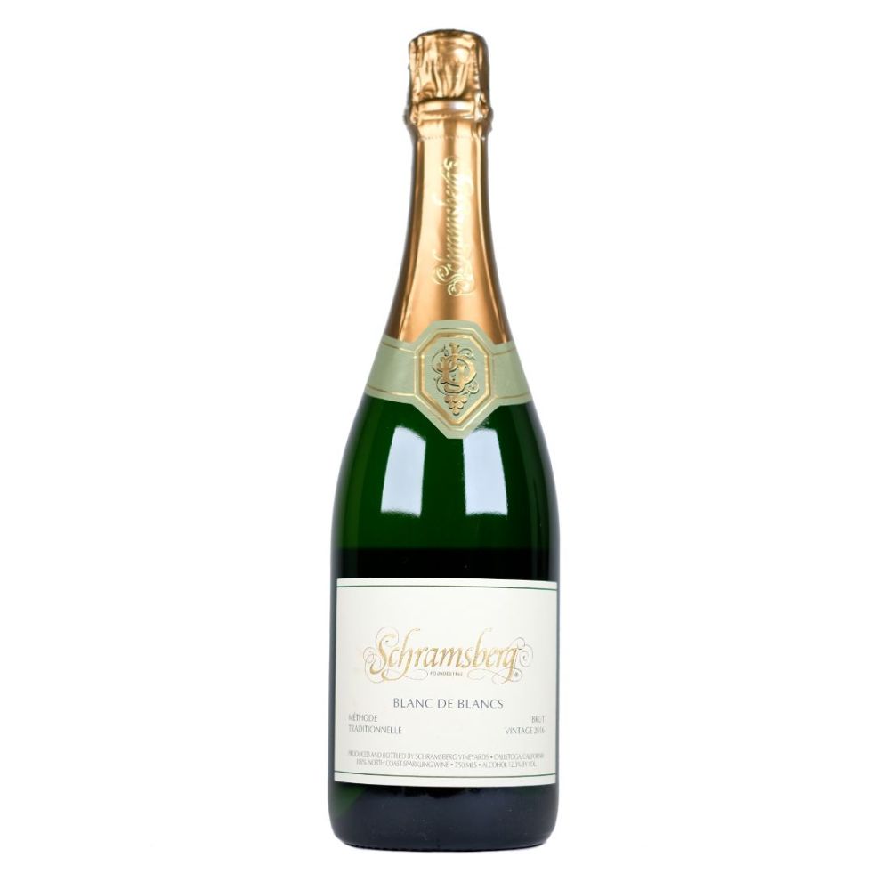 Schramsberg blanc de blancs white wine