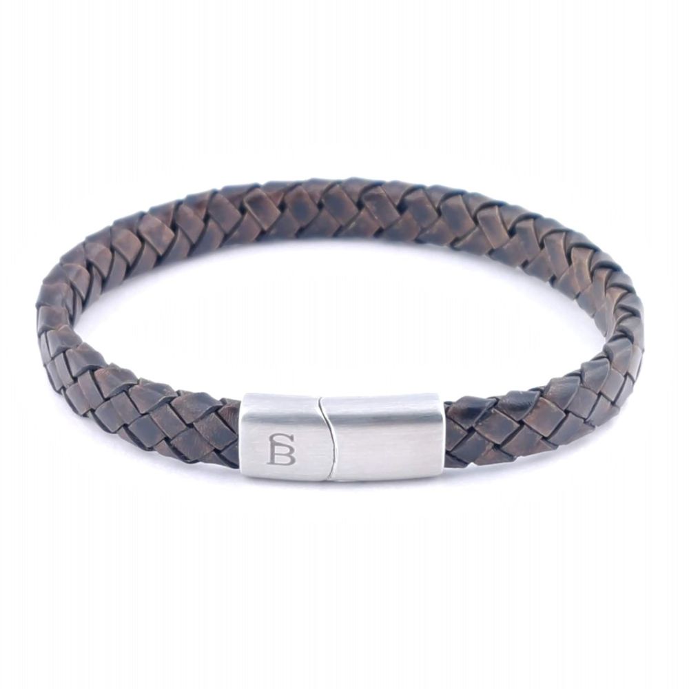Steel & Barnett Riley Armband - vintage brown