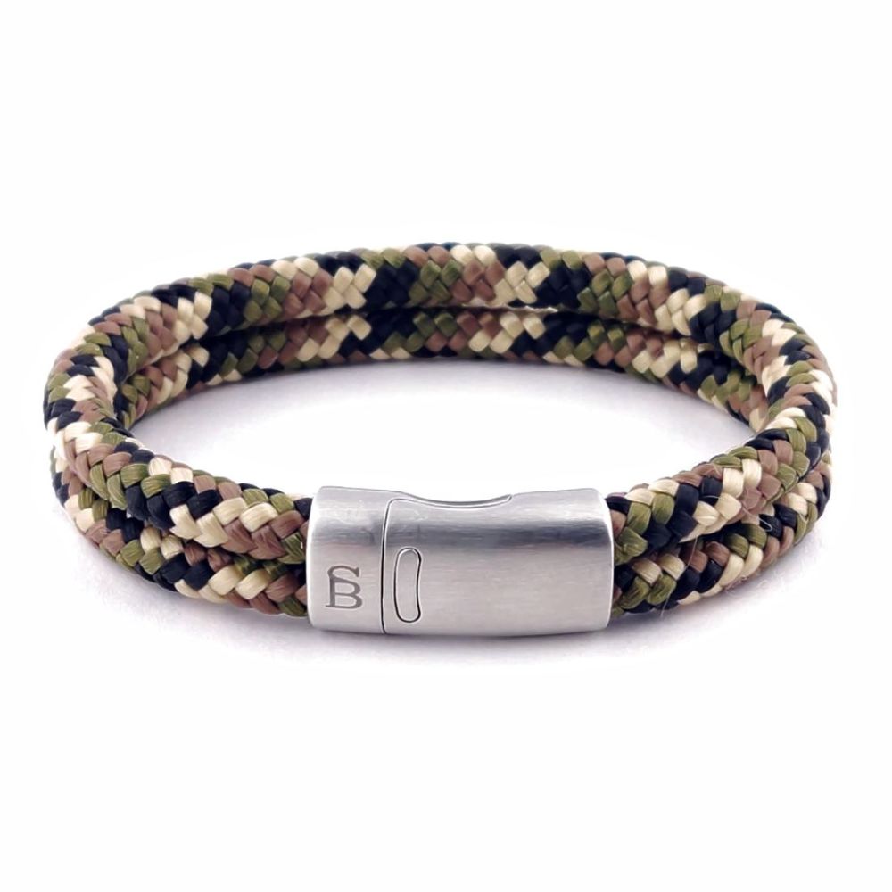 Steel & Barnett The lake bracelet camouflage