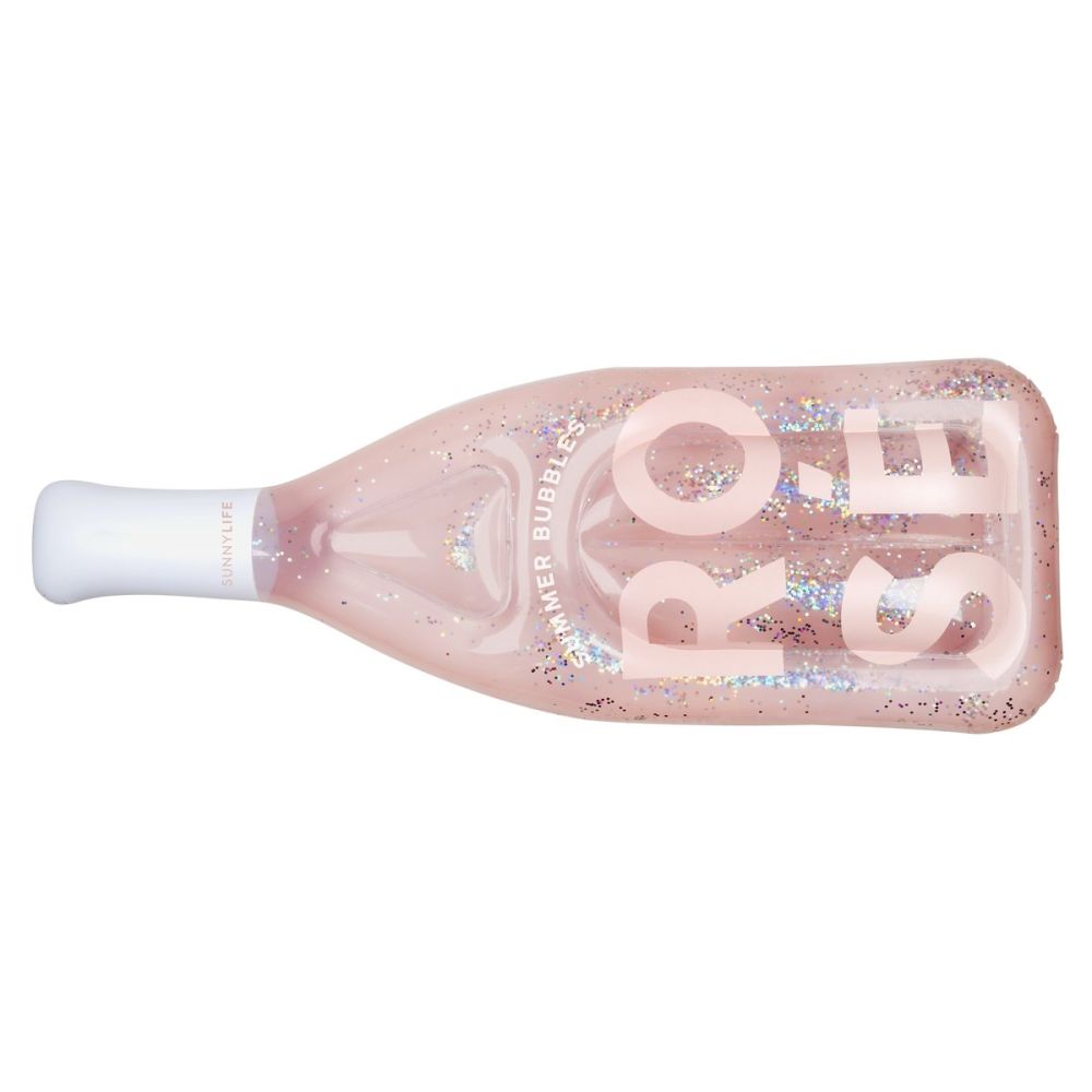 Sunnylife Pool Floats Luchtbed Fles Rosé