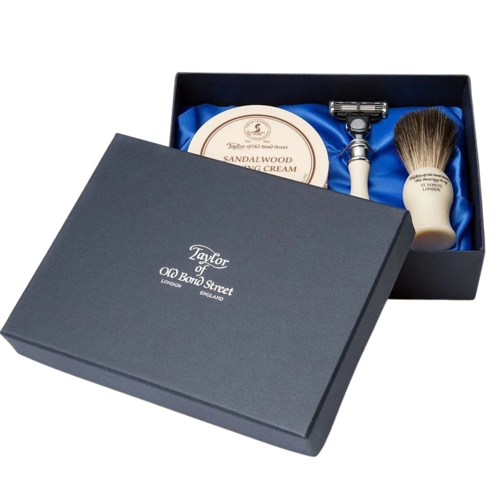 Taylor Of Old Bond Street Premium Shaving Giftbox Sandalwood