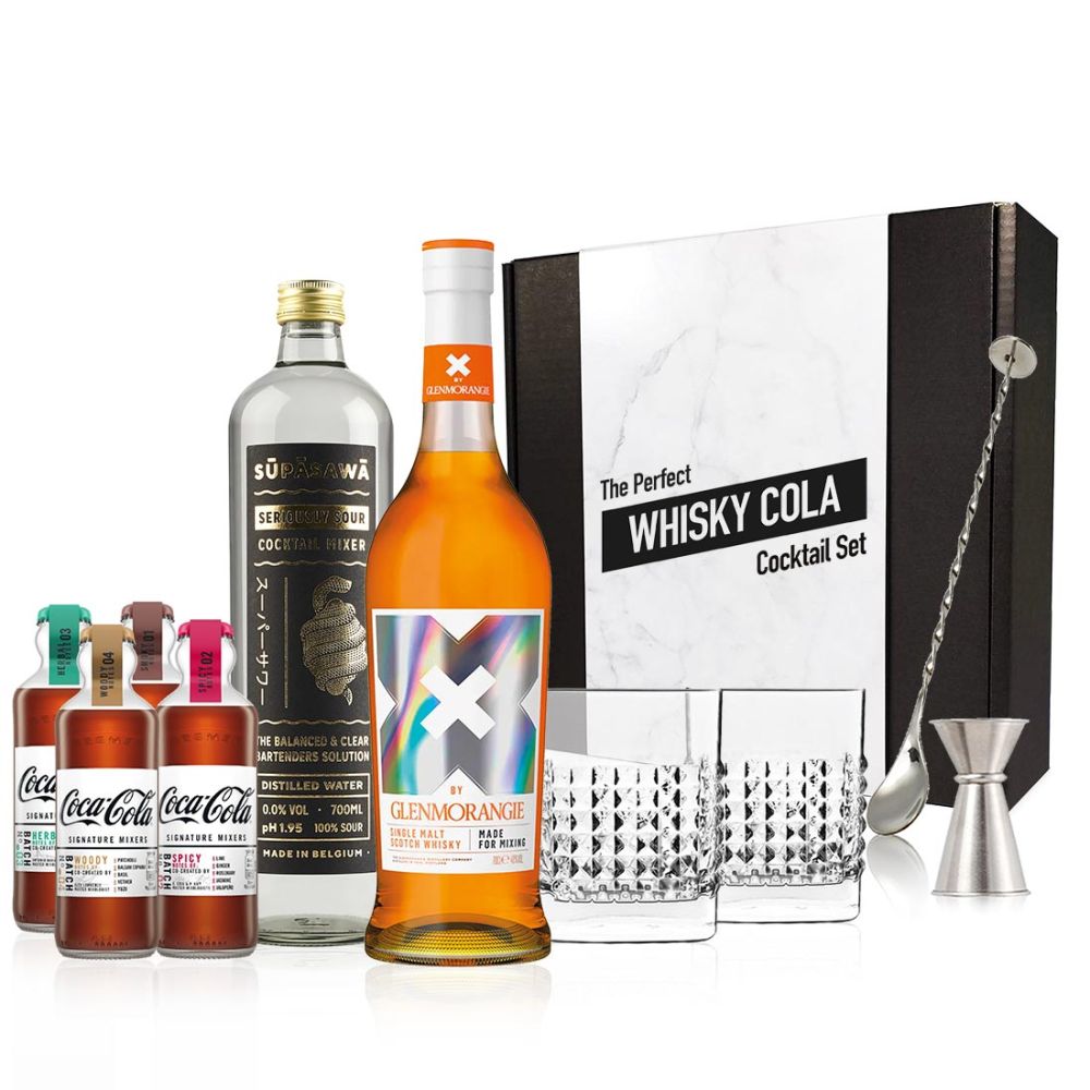 The Perfect Whisky Cola Cocktail Set