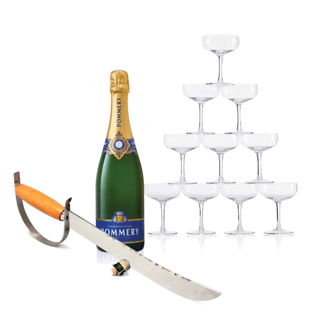 The Ultimate Champagne Set - Vranken Pommery, Vin Bouquet & Royal Leerdam