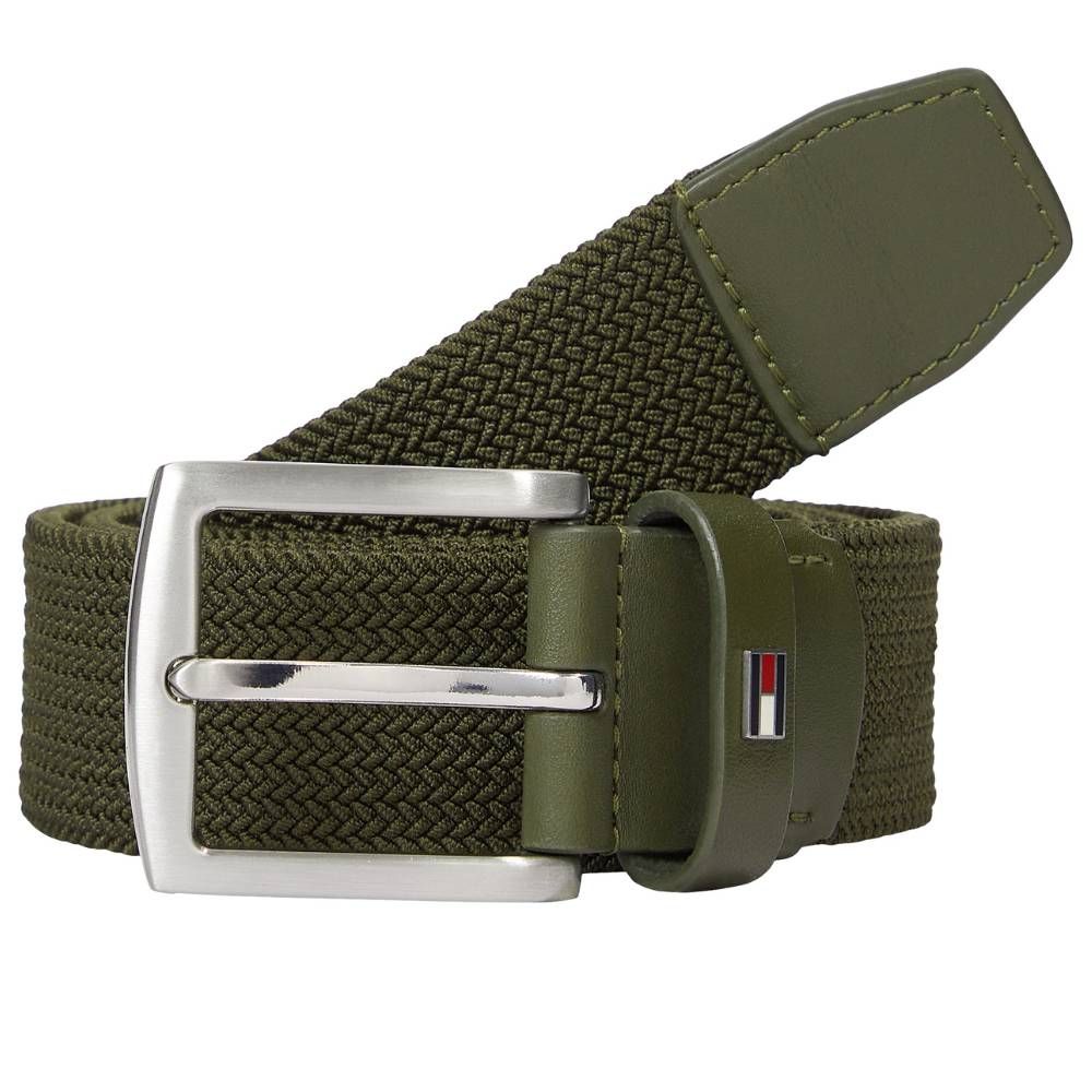 Tommy Hilfiger Elastic Belt - Military Green