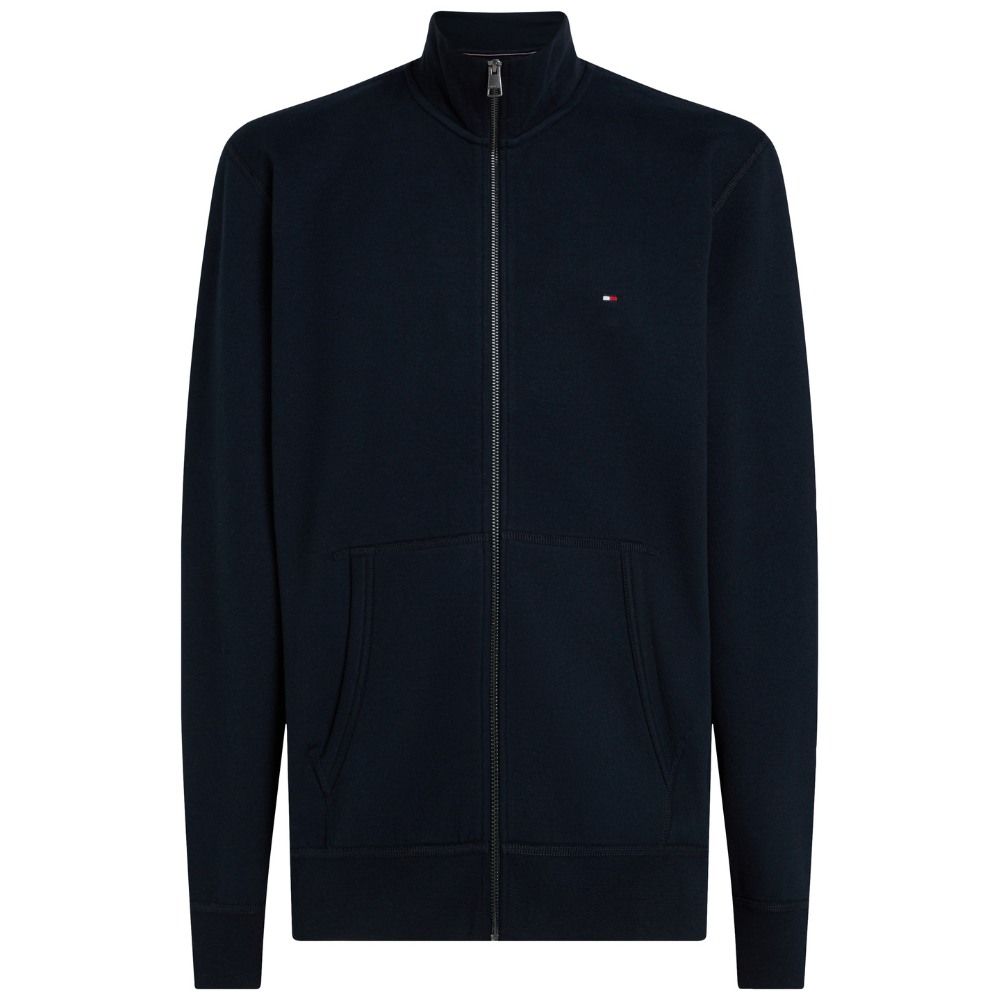 Tommy Hilfiger Zip-Through Fleece Cardigan - Navy