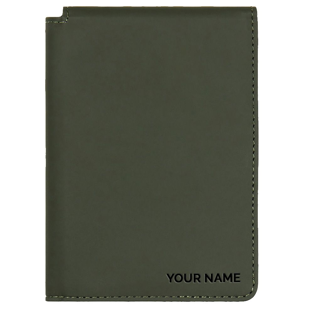 Green Personalised Passport Cover - Green