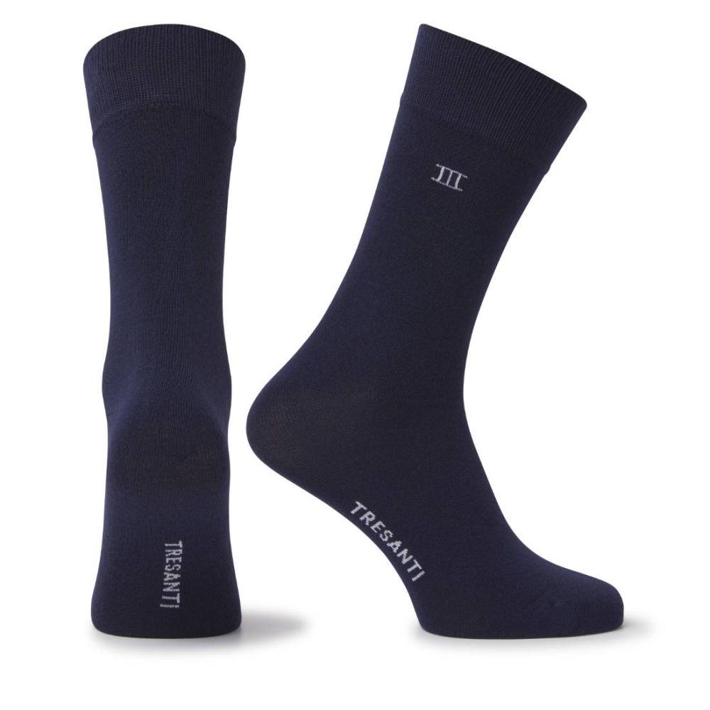 Tresanti bamboo socks navy