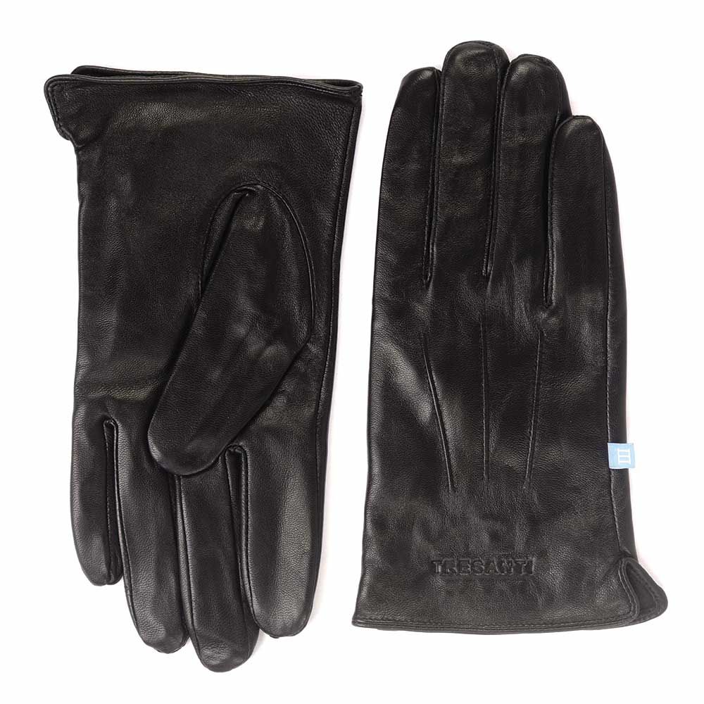 Tresanti leather gloves - black