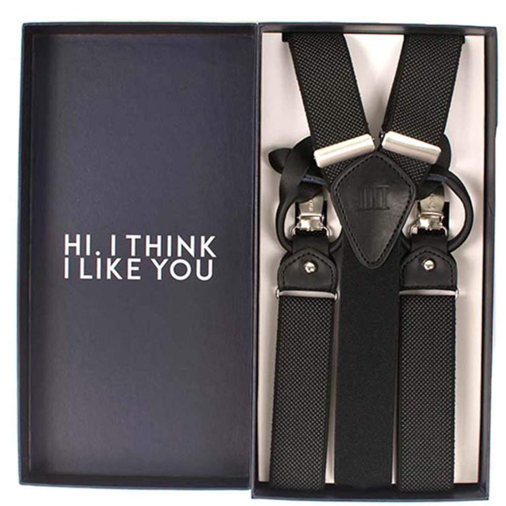 Tresanti suspenders black