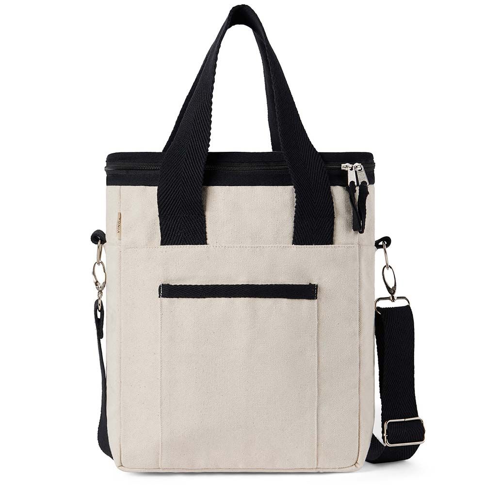 Volonne Aware™ Sac Isotherme En Toile Recyclée - Blanc Cassé
