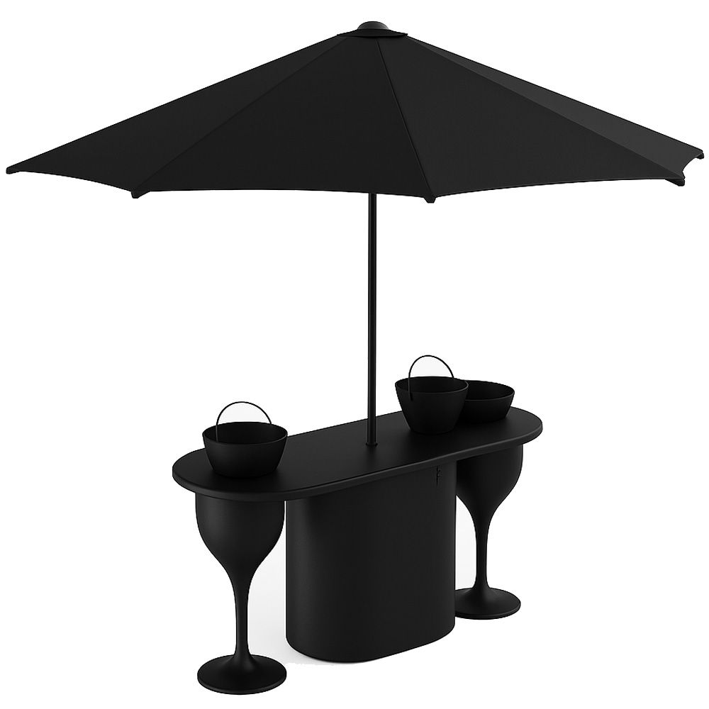 Valiente Bar Pro Set komplett - Schwarz