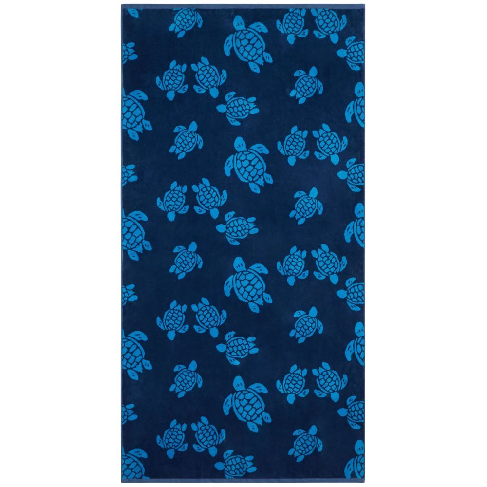Vilebrequin Beach Towel Turtles - Blue