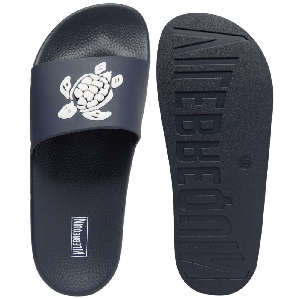 Vilebrequin Turtle Slippers - Navy