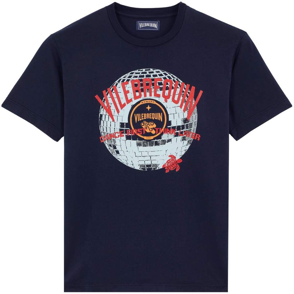 Vilebrequin T-Shirt Disco Ball - Navy