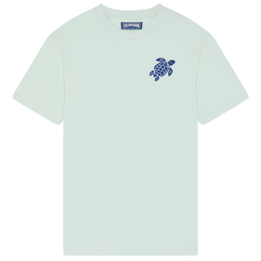 Vilebrequin T-Shirt Turtle - Light Blue
