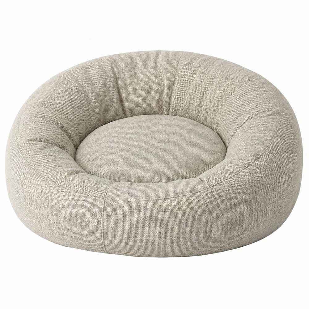 Zaque Charlie XL Floating Loveseat Bean Bag - Copa Beige
