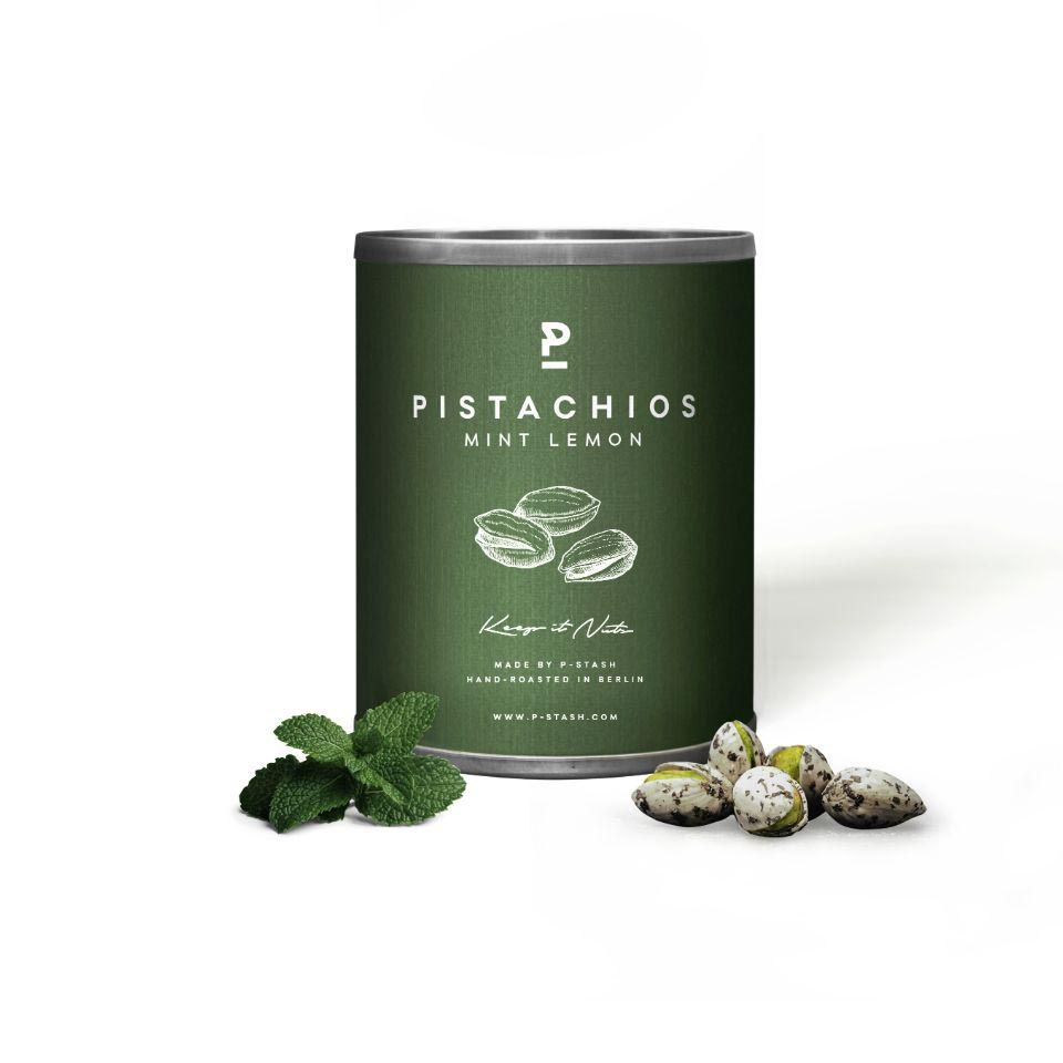 P-Stash Pistachio Nuts Mint & Lime - 50g