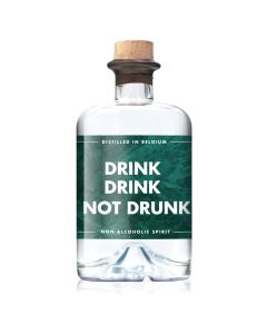 personailsed non-alcoholic gin - Green marble - Message