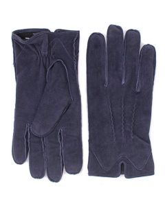 tresanti navy suede gloves